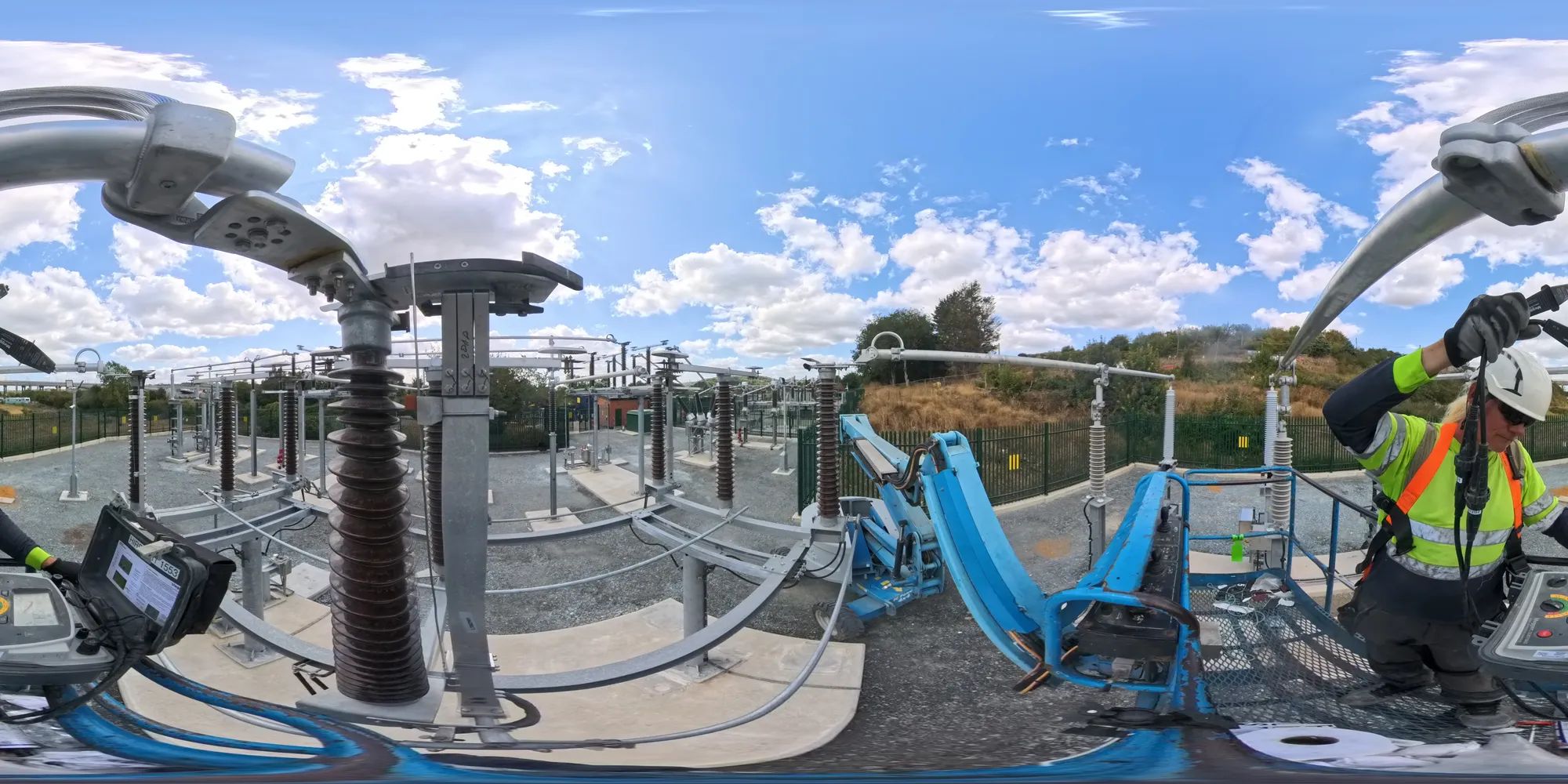 Ductor test, substation