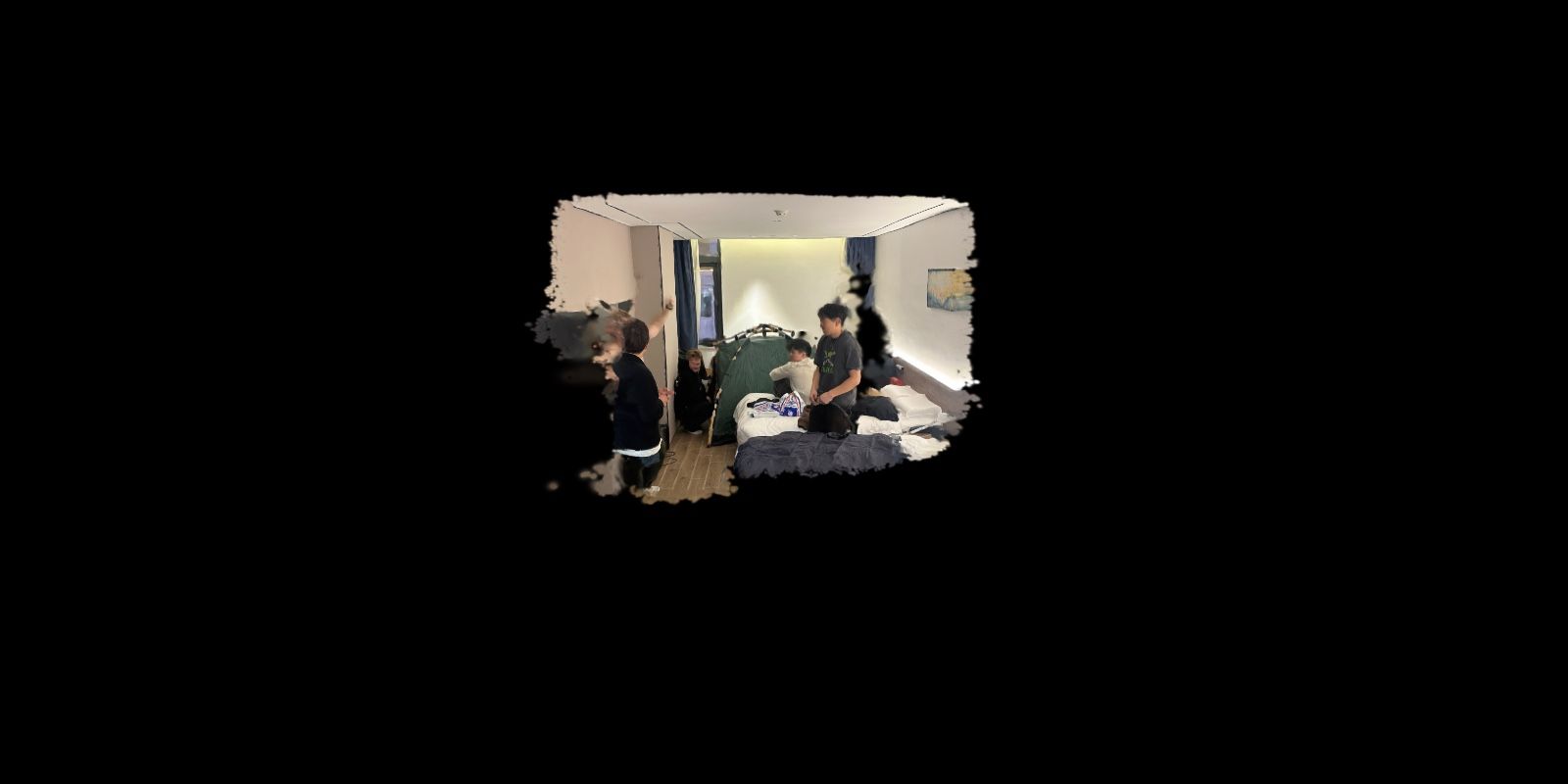 Camping In A Hotel Room