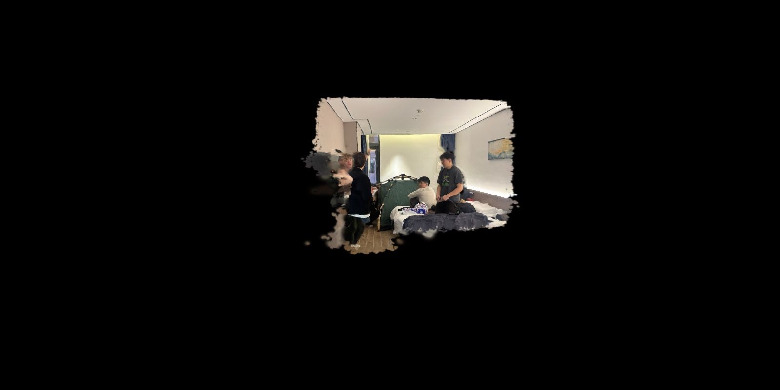 Camping In A Hotel Room